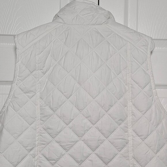 Marc New York | Andrew Marc Women's White Puffer Vest, Plus Size XXL, Full Zip - Picture 5 of 16